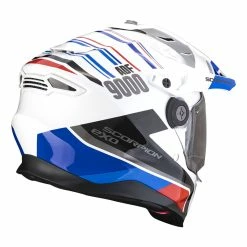 Cheap ✔️ Crosstourer Scorpion Adf-9000 Air Desert Helmet White Blue Red ???? -Scorpion Shop scorpion adf 9000 air desert bianco 3