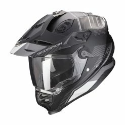 Cheap ???? Crosstourer Scorpion Adf-9000 Air Desert Helmet Black Silver ????