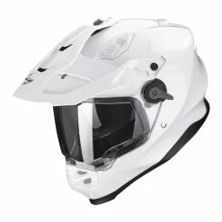 Best Sale ⌛ Crosstourer Scorpion Adf-9000 Air Solid Helmet White ????