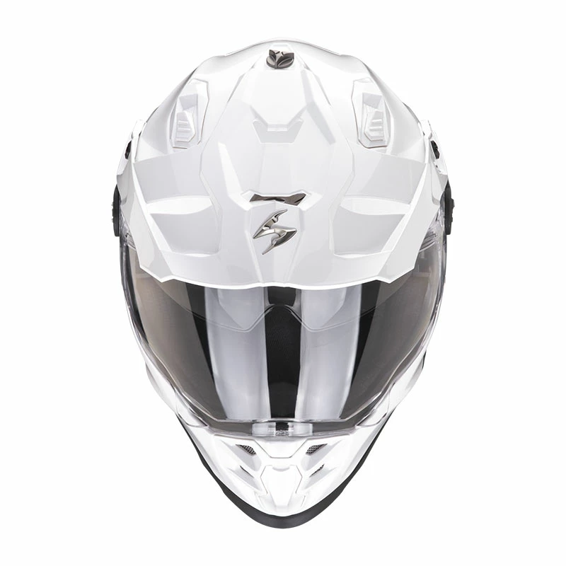 Best Sale ⌛ Crosstourer Scorpion Adf-9000 Air Solid Helmet White ???? 4 Best Sale ⌛ Crosstourer Scorpion Adf-9000 Air Solid Helmet White ???? - Image 2
