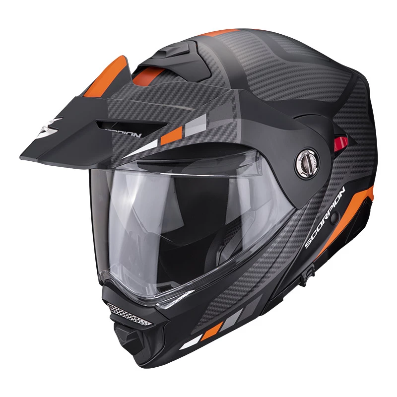 Coupon ✨ Plastic Scorpion Adx-2 Camino Modular Helmet Black Orange ✨ 3 Coupon ✨ Plastic Scorpion Adx-2 Camino Modular Helmet Black Orange ✨