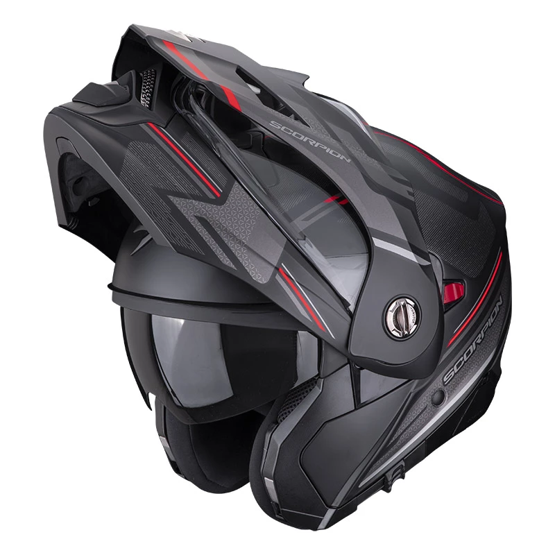 Buy ???? Plastic Scorpion Adx-2 Carrera Modular Helmet Black Red ⭐ 3 Buy ???? Plastic Scorpion Adx-2 Carrera Modular Helmet Black Red ⭐