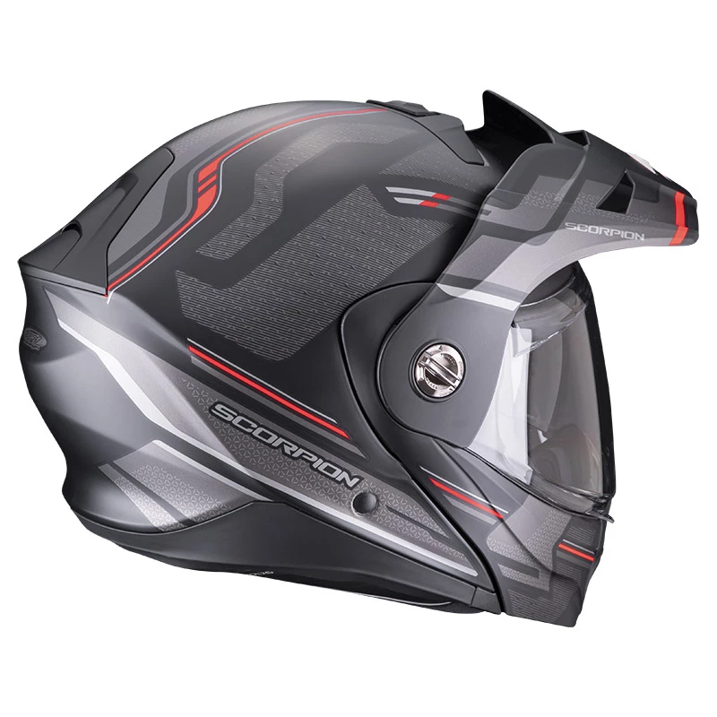 Buy ???? Plastic Scorpion Adx-2 Carrera Modular Helmet Black Red ⭐ 6 Buy ???? Plastic Scorpion Adx-2 Carrera Modular Helmet Black Red ⭐ - Image 4