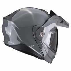 Cheapest ???? Plastic Scorpion Adx-2 Solid Modular Helmet Grey ???? -Scorpion Shop scorpion adx2 solid grigio 3