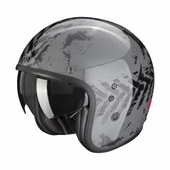 Best deal ???? Custom Scorpion Belfast Evo Nevada Helmet Grey Black ????