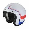 Wholesale ???? Custom Scorpion Belfast Evo Soul Helmet White Blue Red ✨ -Scorpion Shop scorpion belfast evo soul biancoblurosso