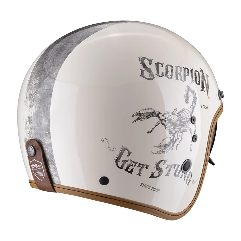 Buy ???? Custom Scorpion Belfast Evo Pique Helmet Beige Black ⭐ 5 Buy ???? Custom Scorpion Belfast Evo Pique Helmet Beige Black ⭐ - Image 3
