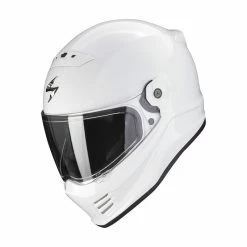 Coupon ???? Fiber Scorpion Covert Fx Solid Helmet White ????