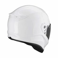 Coupon ???? Fiber Scorpion Covert Fx Solid Helmet White ???? -Scorpion Shop scorpion covert fx bianco 3