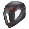 Flash Sale ???? Fiber Scorpion Exo 1400 Air Asio Helmet Black Red ????