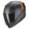 Promo ???? Fiber Scorpion Exo 1400 Carbon Air Drik Helmet Orange ????