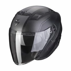 Deals ⭐ Plastic Scorpion Exo 230 Condor Helmet Black Matt Silver ????
