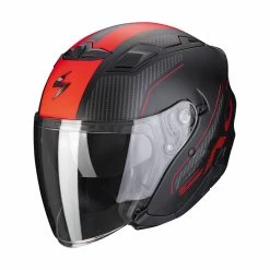 Buy ???? Plastic Scorpion Exo 230 Condor Helmet Black Matt Red ????