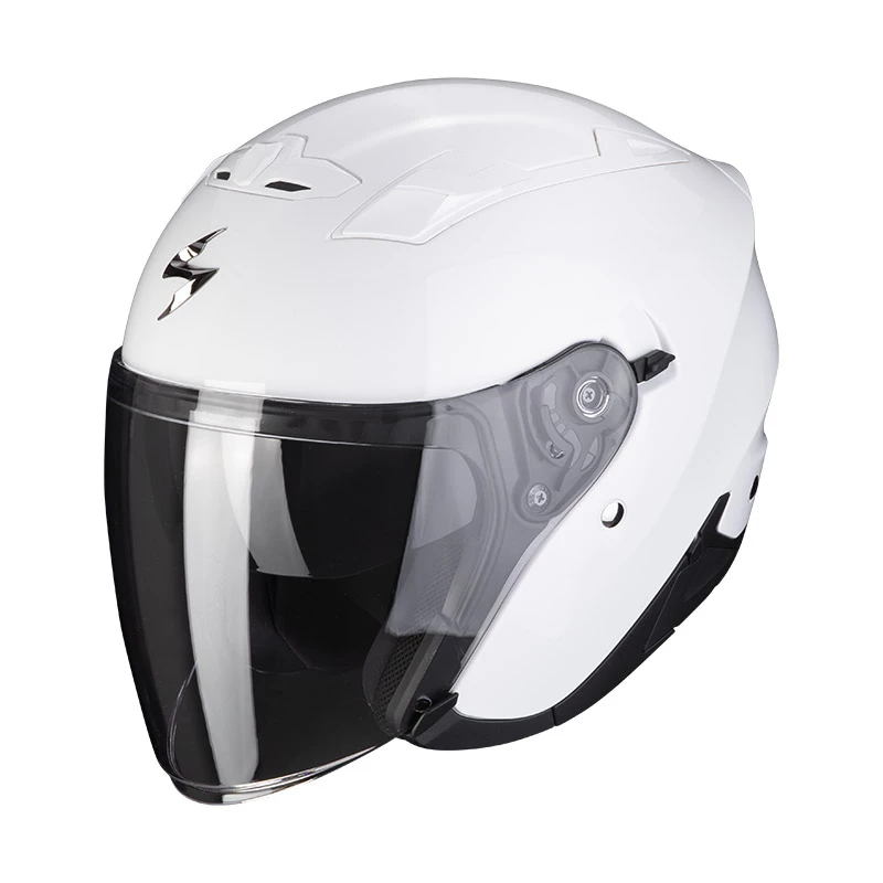 Best Sale ???? Plastic Scorpion Exo 230 Solid Helmet White ???? 3 Best Sale ???? Plastic Scorpion Exo 230 Solid Helmet White ????