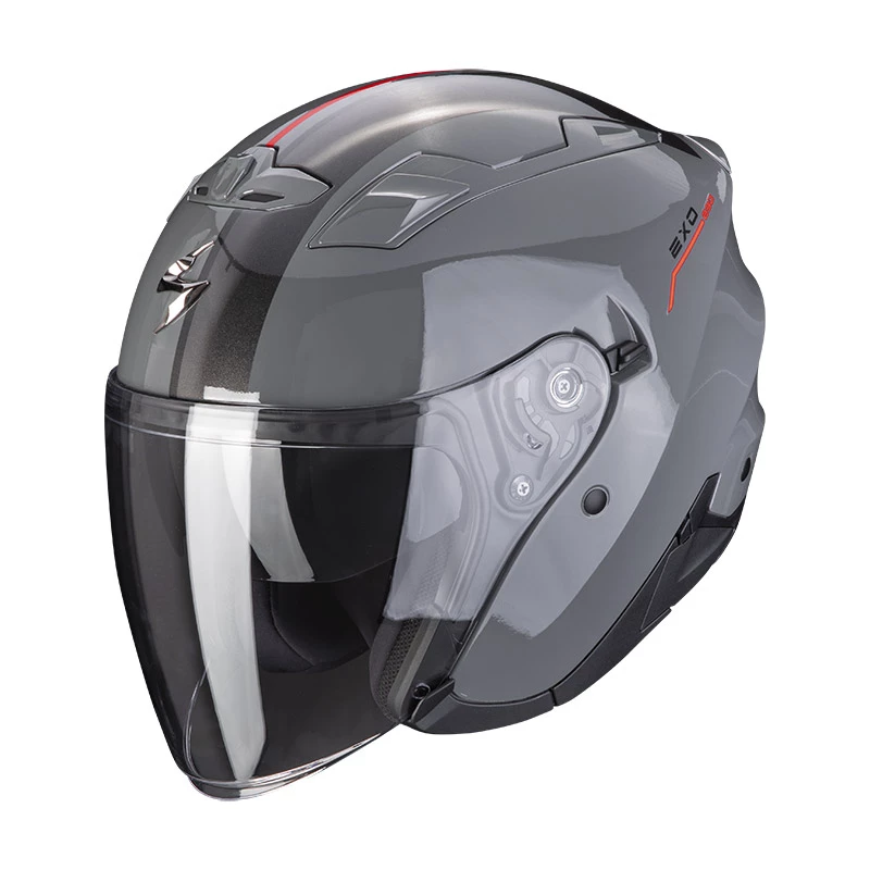 Cheapest ???? Plastic Scorpion Exo 230 Sr Helmet Grey Red ???? 3 Cheapest ???? Plastic Scorpion Exo 230 Sr Helmet Grey Red ????