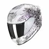 Promo ???? Plastic Scorpion Exo 391 Dream Helmet White Chamaleon ???? -Scorpion Shop scorpion exo391 dream bianco