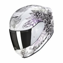 Promo ???? Plastic Scorpion Exo 391 Dream Helmet White Chamaleon ????