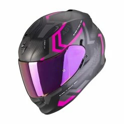 Coupon ???? Plastic Scorpion Exo 491 Spin Helmet Black Matt Pink ????