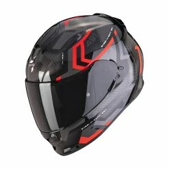 Hot Sale ???? Plastic Scorpion Exo 491 Spin Helmet Black Red ????