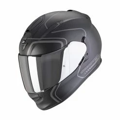 Hot Sale ???? Plastic Scorpion Exo 491 West Helmet Black Matt Silver ????