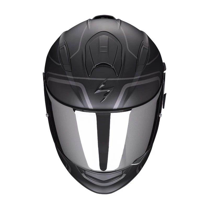 Hot Sale ???? Plastic Scorpion Exo 491 West Helmet Black Matt Silver ???? 4 Hot Sale ???? Plastic Scorpion Exo 491 West Helmet Black Matt Silver ???? - Image 2