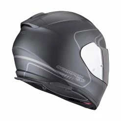 Hot Sale ???? Plastic Scorpion Exo 491 West Helmet Black Matt Silver ???? 7 Hot Sale ???? Plastic Scorpion Exo 491 West Helmet Black Matt Silver ???? -Scorpion Shop scorpion exo491 west nerosilver 3