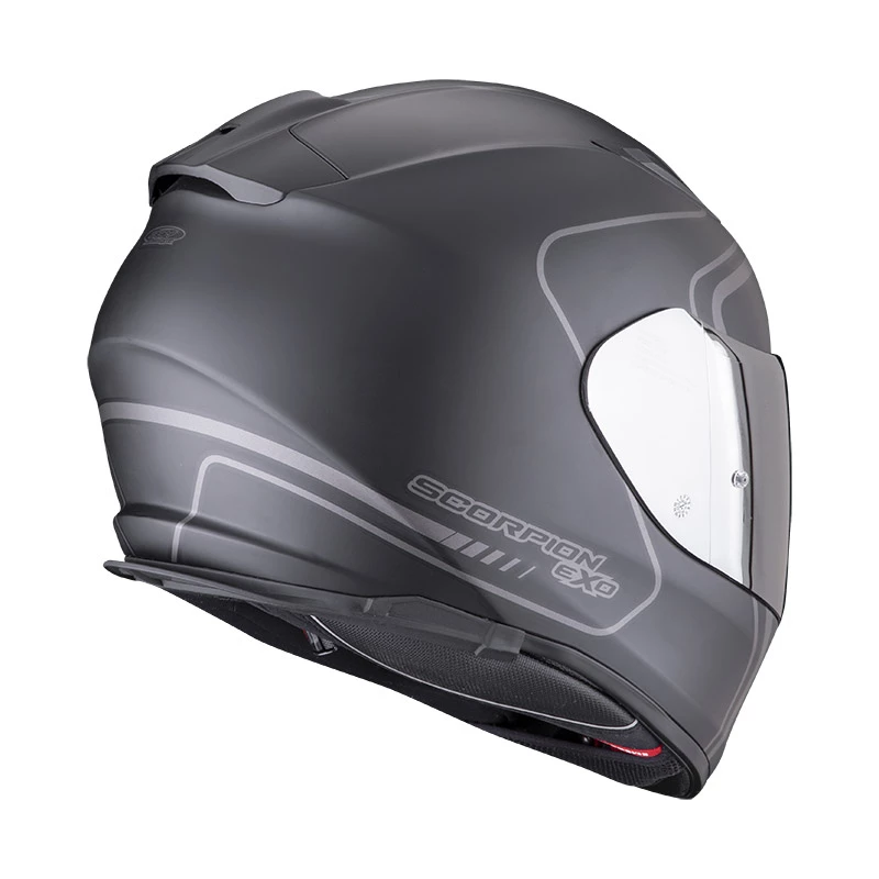 Hot Sale ???? Plastic Scorpion Exo 491 West Helmet Black Matt Silver ???? 5 Hot Sale ???? Plastic Scorpion Exo 491 West Helmet Black Matt Silver ???? - Image 3