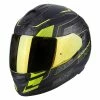 Best Pirce ???? Plastic Scorpion Exo-510 Air Matt Black Yellow Fluo ???? -Scorpion Shop scorpion exo510 galva giallo