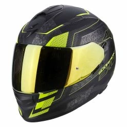 Best Pirce ???? Plastic Scorpion Exo-510 Air Matt Black Yellow Fluo ????