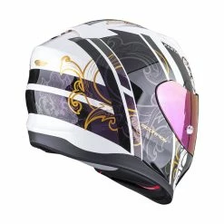 Top 10 ???? Plastic Scorpion Exo 520 Evo Air Fasta White Chamaleon ???? -Scorpion Shop scorpion exo520 evo fasta bianco 3