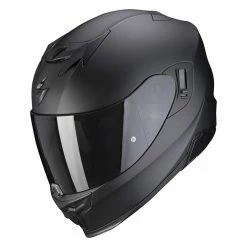 Outlet ???? Plastic Scorpion Exo 520 Smart Air Solid Helmet Black Matt ????