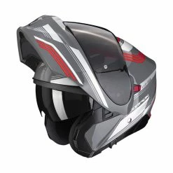 Best deal ???? Plastic Scorpion Exo 930 Multi Helmet Grey Red ????