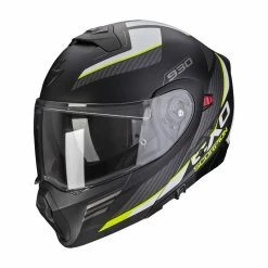 Cheap ???? Plastic Scorpion Exo 930 Navig Modular Helmet Black Yellow ????