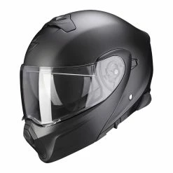 Budget ???? Plastic Scorpion Exo 930 Smart Modular Helmet Black Matt ????
