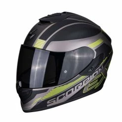 Brand new ⭐ Fiber Full Face Helmet Scorpion Exo 1400 Air Free Matt Yellow ????