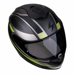 Brand new ⭐ Fiber Full Face Helmet Scorpion Exo 1400 Air Free Matt Yellow ???? -Scorpion Shop scorpion exo 1400 air free giallo 2