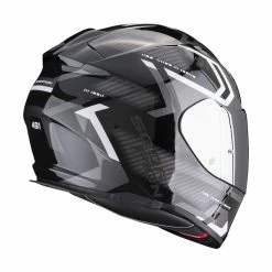 Brand new ???? Plastic Scorpion Exo 491 Spin Helmet Black White ❤️ -Scorpion Shop scorpion exo 491 spin nerobianco 3