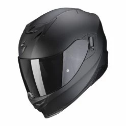 Flash Sale ???? Plastic Scorpion Exo 520 Evo Air Solid Helmet Black Matt ????