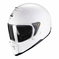 Best deal ???? Crosstourer Scorpion Streetfight Exo Hx1 Solid White ????