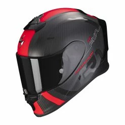 Best Pirce ✔️ Fiber Scorpion Exo R1 Evo Carbon Air Mg Black Red ????