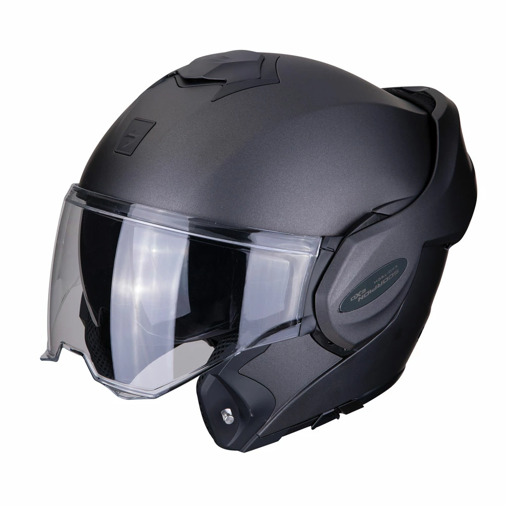 Outlet ???? Plastic Modular Helmet Scorpion Exo Tech Solid Mat Anthracite ⭐ 4 Outlet ???? Plastic Modular Helmet Scorpion Exo Tech Solid Mat Anthracite ⭐ - Image 2