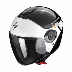 Buy ???? Plastic Scorpion Exo City 2 Mall Helmet Black White Silver ????