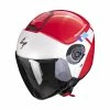 Flash Sale ???? Plastic Scorpion Exo City 2 Mall Helmet Red White Blue ???? -Scorpion Shop scorpion exocity2 mall rosso