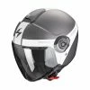 Hot Sale ???? Plastic Scorpion Exo City 2 Short Helmet Silver White ???? -Scorpion Shop scorpion exocity2 short argento