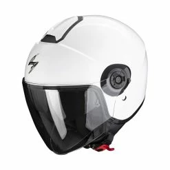 Brand new ???? Plastic Scorpion Exo City 2 Solid Helmet White ????