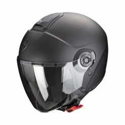 Budget ???? Plastic Scorpion Exo City 2 Solid Helmet Black Matt ????