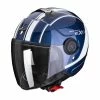 Wholesale ???? Plastic Scorpion Exo City Scoot Helmet Blue White ????
