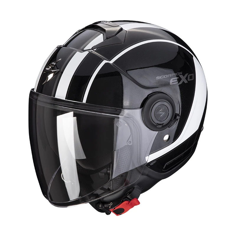 Best deal ???? Plastic Scorpion Exo City Scoot Helmet Black White ???? 3 Best deal ???? Plastic Scorpion Exo City Scoot Helmet Black White ????