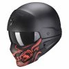 Wholesale ???? Removable Chin Scorpion Exo Combat Evo Samurai Helmet Black Red ???? 1 Wholesale ???? Removable Chin Scorpion Exo Combat Evo Samurai Helmet Black Red ???? -Scorpion Shop scorpion exocombatevo samurai rosso