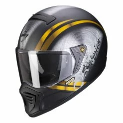 Coupon ???? Fiber Scorpion Exo Hx1 Ohno Helmet Black Gold ????